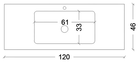Раковина Armadi Art Vallessi 120 белая глянец керамика 838-120-WG Раковина Armadi Art Vallessi 120 белая глянец керамика 838-120-WG