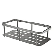 Полка Aquatek AQ4936BGM черный хром шлифованный Полка Aquatek AQ4936BGM черный хром шлифованный