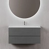 Тумба под раковину Sancos Folk FL100GS 995х445х500 Grey soft, подвесная Тумба под раковину Sancos Folk FL100GS 995х445х500 Grey soft, подвесная