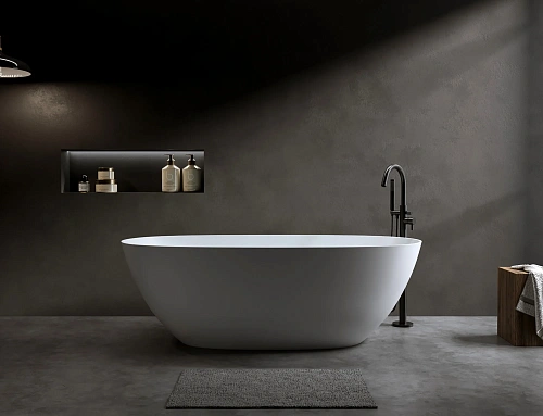 Ванна из искусственного камня Timo solid SATU1750 (1750x810x540) Ванна из искусственного камня Timo solid SATU1750 (1750x810x540)