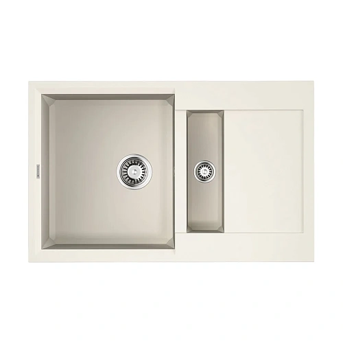 Кухонная мойка Omoikiri Sakaime 78-2-WH Tetogranit/белый 4993128 Кухонная мойка Omoikiri Sakaime 78-2-WH Tetogranit/белый 4993128