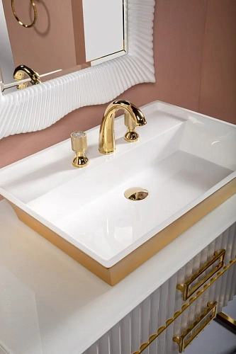 Столешница Armadi Art NeoArt 853-110-WH стекло 110см прямая белая Столешница Armadi Art NeoArt 853-110-WH стекло 110см прямая белая