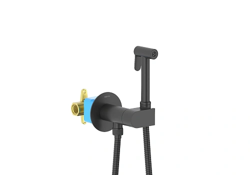 Гигиенический душ Aquatek ОБЕРОН AQ1024MB Черный матовый, встраиваемый Гигиенический душ Aquatek ОБЕРОН AQ1024MB Черный матовый, встраиваемый