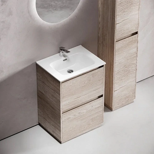 Тумба под раковину Sancos Libra Floor LB60FEG напольная,590х450х840 дуб галифакс натуральный Тумба под раковину Sancos Libra Floor LB60FEG напольная,590х450х840 дуб галифакс натуральный