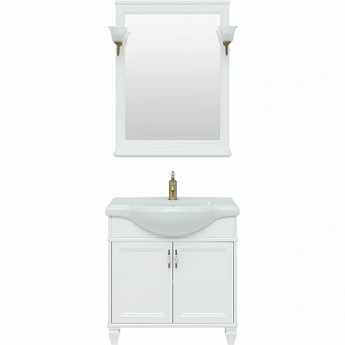 Комплект мебели Aquanet Валенса New (Классик) 80 белый 00273554 Комплект мебели Aquanet Валенса New (Классик) 80 белый 00273554