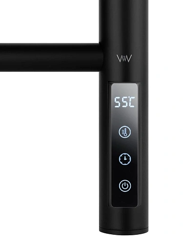 Полотенцесушитель электрический Wonzon & Woghand черный матовый (WW-AL409-MB) Полотенцесушитель электрический Wonzon & Woghand черный матовый (WW-AL409-MB)