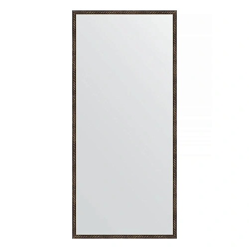 Зеркало в багетной раме Evoform Definite BY 1107 68 x 148 см, витая бронза Зеркало в багетной раме Evoform Definite BY 1107 68 x 148 см, витая бронза