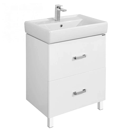 Тумба с раковиной Aquaton Америна 70 Н (1A1693K1AM010) белая Тумба с раковиной Aquaton Америна 70 Н (1A1693K1AM010) белая