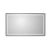 Картинка анонса товара «зеркало belbagno spc-kraft-1400-800-led-tch-warm-nero 1400x32x800 мм с подсветкой сенсорным выключателем и подогревом»