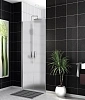 Душевая дверь BelBagno UNO-B-2-70-P-Cr 70 см, профиль хром, стекло рифленое