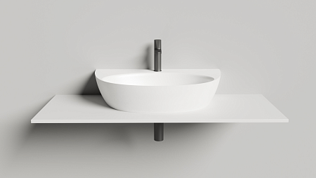 Раковина Salini ALDA WALL 03 140323M 710x450 накладная S-Stone