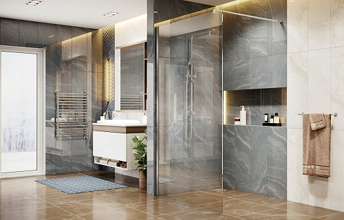 Душевая перегородка Ambassador Walk-in 1 (900x2000) Душевая перегородка Ambassador Walk-in 1 (900x2000)