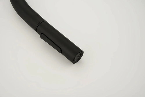 Смеситель для кухни AQUAme Cucina AQM9901MB с выдвижным изливом,черный матовый Смеситель для кухни AQUAme Cucina AQM9901MB с выдвижным изливом,черный матовый