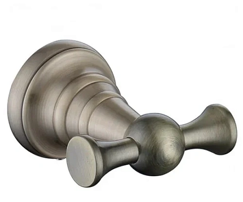 Крючок Kaiser KH-4202 двойной бронза латунь Крючок Kaiser KH-4202 двойной бронза латунь