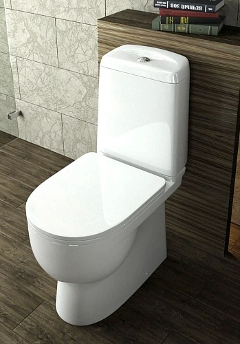 Унитаз напольный Sanita Luxe Best BSTSLCC04020522 компакт с сиденьем Soft Close Унитаз напольный Sanita Luxe Best BSTSLCC04020522 компакт с сиденьем Soft Close