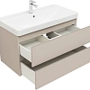 Тумба под раковину Aquanet Вега 2.0 90 бежевый 00337944 подвесная Тумба под раковину Aquanet Вега 2.0 90 бежевый 00337944 подвесная