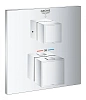 Смеситель для душа GROHE Grohtherm Cube, хром (24153000) внешняя часть термостата