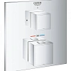Смеситель для душа GROHE Grohtherm Cube, хром (24153000) внешняя часть термостата Смеситель для душа GROHE Grohtherm Cube, хром (24153000) внешняя часть термостата