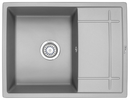 Кухонная мойка Granula 6501, АЛЮМИНИУМ, кварц 650х495 Кухонная мойка Granula 6501, АЛЮМИНИУМ, кварц 650х495