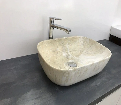 Раковина CeramaLux 547 накладная, под камень Раковина CeramaLux 547 накладная, под камень