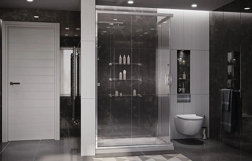 Душевой уголок Ambassador Kingston 14011101 (1200x800x2000) Душевой уголок Ambassador Kingston 14011101 (1200x800x2000)