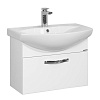 Картинка анонса товара «тумба под раковину aquaton ария 65 белый 1a134001aa010»