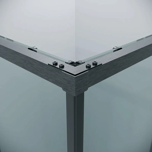 Душевая дверь GROSSMAN 1/2.К33.01.11.42.00 Galaxy (110x195) графит сатин, стекло прозрачное Душевая дверь GROSSMAN 1/2.К33.01.11.42.00 Galaxy (110x195) графит сатин, стекло прозрачное