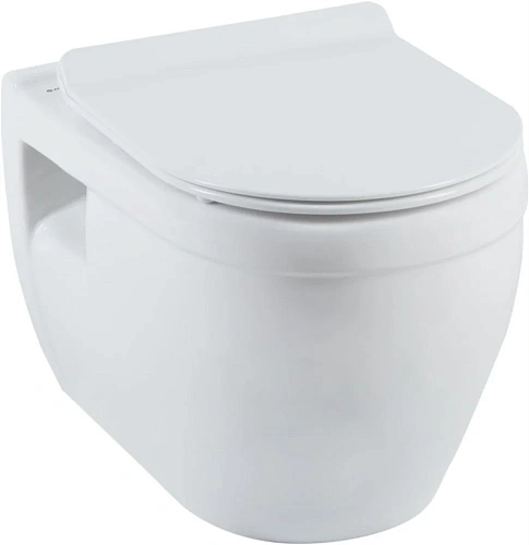 Унитаз подвесной Aquanet Rimless Glide-W CL-11042 с сиденьем Унитаз подвесной Aquanet Rimless Glide-W CL-11042 с сиденьем
