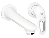 Смеситель для раковины GROHE Eurostyle new на 2 отверстия, белая луна (19571LS3) внешняя часть