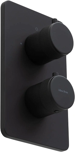 Смеситель для ванны Allen Brau Priority 5.31213-31 (с внутренней частью, 2 выхода) черный матовый Смеситель для ванны Allen Brau Priority 5.31213-31 (с внутренней частью, 2 выхода) черный матовый