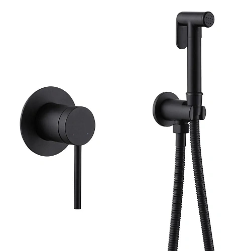 Гигиенический душ ABBER Emotion AF8825B черный матовый Гигиенический душ ABBER Emotion AF8825B черный матовый