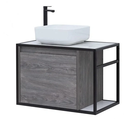 Тумба под раковину Aquanet Nova Lite Loft 75 L дуб рошелье 00261654 Тумба под раковину Aquanet Nova Lite Loft 75 L дуб рошелье 00261654