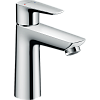 Картинка анонса товара «смеситель для раковины hansgrohe talis e со сливным клапаном push-open, хром 71711000»