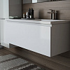 Тумба с раковиной Эстет Dallas Luxe 110 R подвесная 1 длинный ящик белая ФР-00002023 Тумба с раковиной Эстет Dallas Luxe 110 R подвесная 1 длинный ящик белая ФР-00002023
