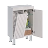 Шкаф Lemark ROMANCE 60 см подвесной/напольный, с откидной корзиной для белья, белый LM07R35N-SH