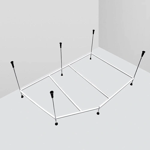 Каркас для ванны AM.PM Like W80A-170L110W-R 170х110 см, левый Каркас для ванны AM.PM Like W80A-170L110W-R 170х110 см, левый