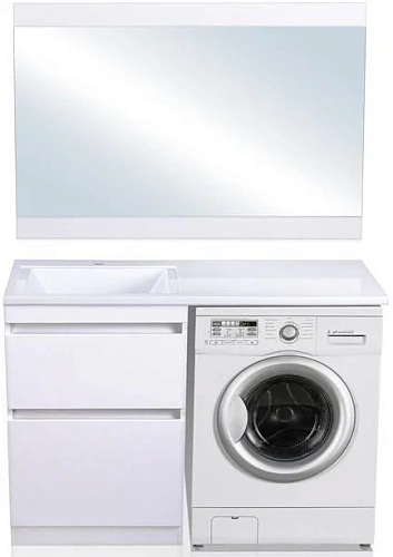 Зеркало Style Line Даллас 115, Люкс белое СС-00000523 Зеркало Style Line Даллас 115, Люкс белое СС-00000523