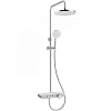 Душевая система BERGES MORANS 075001 с изливом и термостатом, хром Душевая система BERGES MORANS 075001 с изливом и термостатом, хром