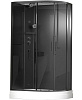 Картинка анонса товара «душевая кабина timo premium ilma black 902 l (120x80x222)»