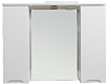 Картинка анонса товара «зеркальный шкаф rush pioneer 90 белый глянец (pim79290w)»