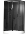 Детальная картинка товара «душевая кабина timo premium ilma black 902 l (120x80x222)»