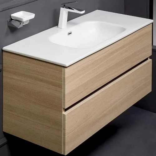 Тумба под раковину Armadi Art VALLESSI 100 Дуб светлый матовый фактурный 837-100-L Тумба под раковину Armadi Art VALLESSI 100 Дуб светлый матовый фактурный 837-100-L