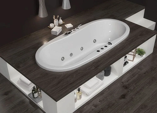 Акриловая ванна Aquanet Amelia 180x80 00210314 Акриловая ванна Aquanet Amelia 180x80 00210314