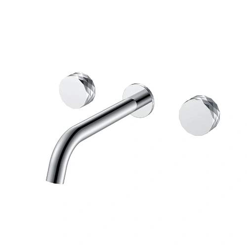 Смеситель для раковины Boheme Stick 152-2-CR встраиваемый DIAMOND на 3 отверстия CHROME Смеситель для раковины Boheme Stick 152-2-CR встраиваемый DIAMOND на 3 отверстия CHROME