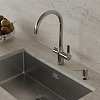 Дозатор жидкого мыла IDDIS Kitchen Line (SDISB00i59) латунь, хром Дозатор жидкого мыла IDDIS Kitchen Line (SDISB00i59) латунь, хром
