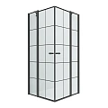 Душевой уголок NEW TRENDY NEW SOLEO BLACK 90x90x195 K-0580 (черный) Душевой уголок NEW TRENDY NEW SOLEO BLACK 90x90x195 K-0580 (черный)