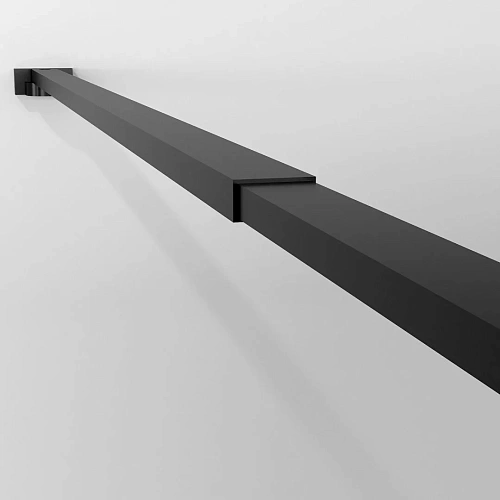 Душевая перегородка Niagara Nova NG-689-12TBLACK (120x200) черный матовый, стекло тонированное Душевая перегородка Niagara Nova NG-689-12TBLACK (120x200) черный матовый, стекло тонированное