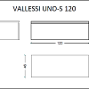 Тумба под раковину Armadi Art FLAT 120см АНТРАЦИТ мат. VALLESSI UNO-S 897-120-A mat Тумба под раковину Armadi Art FLAT 120см АНТРАЦИТ мат. VALLESSI UNO-S 897-120-A mat