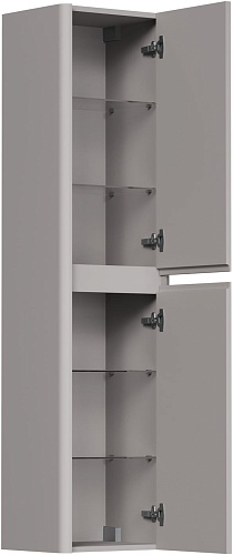 Шкаф-пенал Allen Brau Gravity 40 1.370020.PGM платина матовый Шкаф-пенал Allen Brau Gravity 40 1.370020.PGM платина матовый