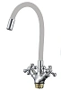 Смеситель для кухни Fmark FM4319-04 с гибким цветным изливом